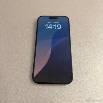 iPhone 15 Pro 128GB modrý titan, pěkný stav, rok záruka - 5