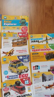 Velké množství vystřihovánek ABC - cena za vše - 5