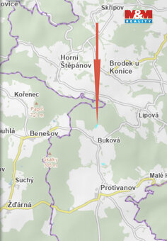 Prodej louky, 13470 m², Buková - 5