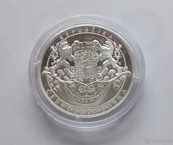 Pamětní medaile – Milan Rastislav Štefánik – ryzí stříbro - 5