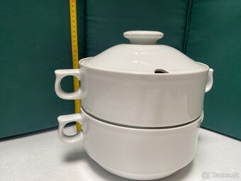 Polévkové mísy 2,6 l – sada 2 ks, 1x s víčkem - 5