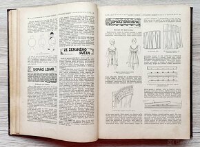 Časopis ŠŤASTNÝ DOMOV, kompletní ročník 1921, svázaný - 5