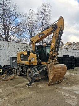 Kolové rypadlo CAT M314 F - 5