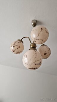 ART DECO LUSTR-ŽÍHANÉ KOULE - 5