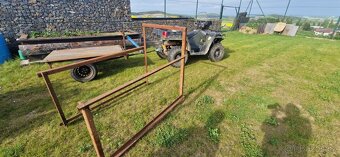 Hydraulicky sklápěcí vlek - 5