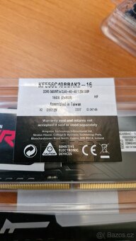 Kingston Fury DDR5 5600 2x8Gb kit RGB 2Ks - 5