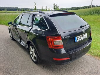 Škoda octavia kombi 2,0tdi 110kw r.v 2015 výbava - 5