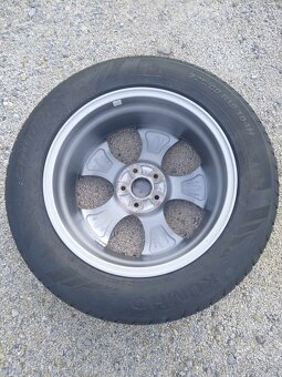 18" alu HONDA CRV + nové letné pneu 225/60 R 18. - 5