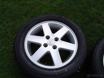 4X LETNÍ HLINÍKOVÁ KOLA SUZUKI SWIFT 185/60 R15 - 5