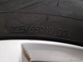 ALU kola ORIGINAL Mazda CX-5 s letními pneu 225/55 R19 - 5