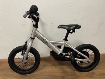Dětské kolo Growbikes 12” stříbrné - 5