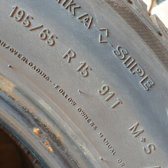 Zimní pneumatiky Nokian 195/65 R15 č. AP73 - 5