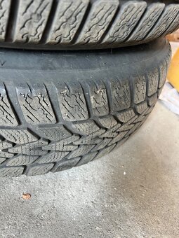 Zimní sada 185/60/R15 na plechovych discich - 5