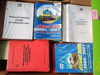 Drážní předpisy, jízdní řády aj. 5 - 5