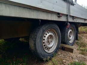 přívěsný brzděný vozejk Hapert 2700 kg 4,6x2 - 5