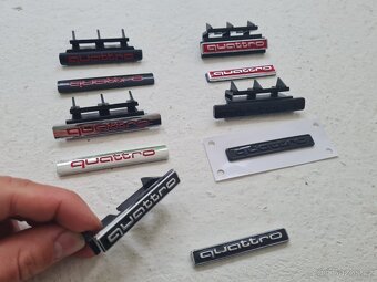 QUATTRO menší nápis do masky v rôznych farbách - 5