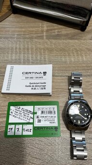 Prodám nové hodinky Certina DS Action Diver - 5