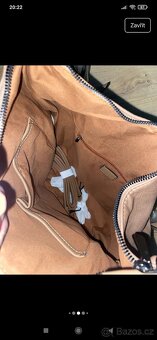 KOŽENÁ NOVÁ MODERNÍ KABELKA PŘES RAMENO S POSUVNÝM UCHEM - 5