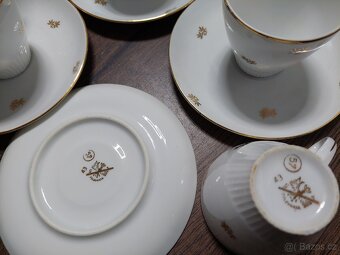 Čajová porcelánová souprava-Československo - 5