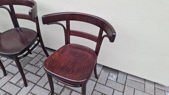 Celodřevěná křesílka THONET po renovaci - 5