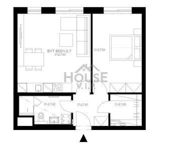 Prodej bytu 2+kk, 54 m², Kladno., ev.č. 01099 - 5
