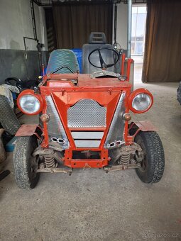 Traktůrek domácí  výroby - 5