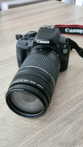 Canon EOS 100D, s objektivy 18-55 mm a 75-300 mm - 5