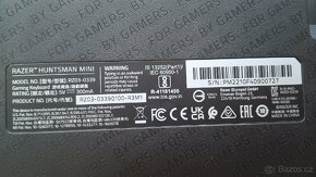 ⭐️herní klávesnice RAZER HUNTSMAN MINI 60%⭐️ - 5