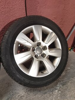 Alu originál Audi 17" 5x112 pneu na výměnu - 5