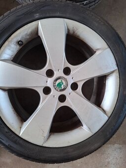 Original Alu kola Octavia II 17" - 5