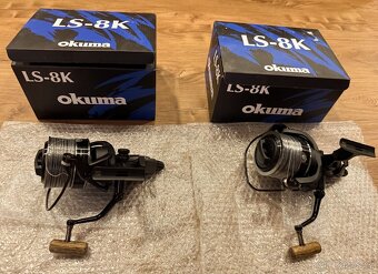 Pruty impala, navijáky okuma, stojan Giant fishing, pouzdro - 5
