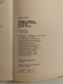 Kniha - Údržba Škoda 120, 105 atd. - 5