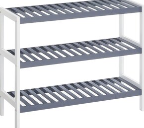 Nový bambusový regál - botník - 5