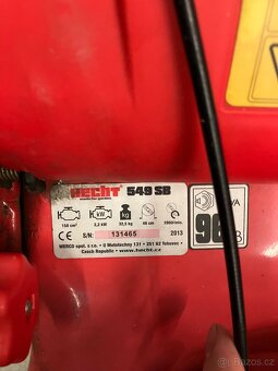 Benzínová sekačka s pojezdem HECHT 5494 SB - 5