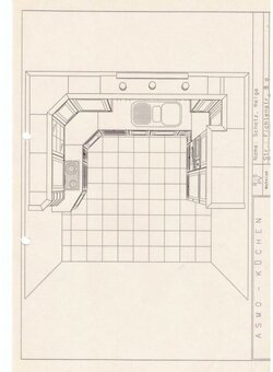 Kuchyně z masivu se spotřebiči a jídelním koutem,5717 - 5