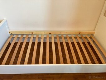 Rám postele Hemnes 90x200 s roštem a šuplíky - 5