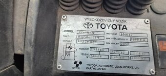 VZV Toyota 02-8FGF30 - LPG - 5