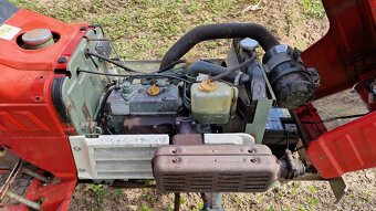 Malotraktor Yanmar + Hydraulicky sklopný vlek 1t - 5