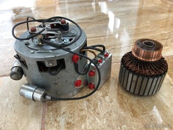 Jawa 350 / 634, ČZ 175 - zapalování 6V 75W po GO mínus pól - 5