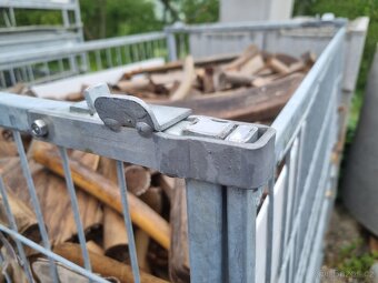 20x kovový GITTERBOX stohovatelná kapacita 1m3 - 5