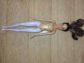 3 x panenka originál Barbie Mattel + panenka Disney, šatičky - 5