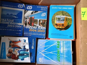 Drážní předpisy, jízdní řády aj. 7 - 5