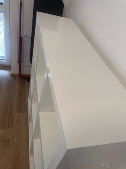 Ikea regál/knihovna - bílá - 5