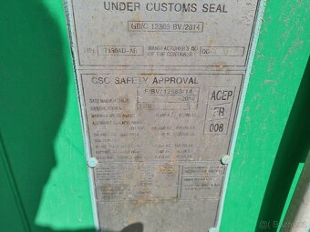 Lodní kontejner   v solidním stavu  ideální- volba pro sklad - 5