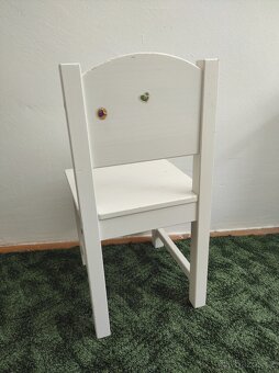 Dětská židlička IKEA Sundvik bílá - 5