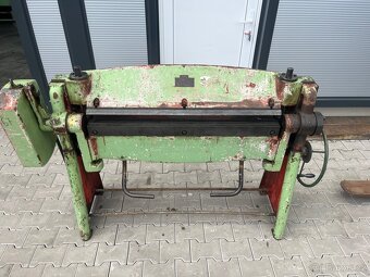 Ohýbačka plechů XO 1000/3 - 5