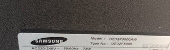 32(81cm) TV Samsung UE32F5000 - 5