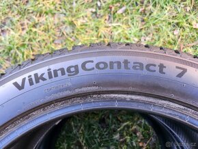 2x Zimní pneu Continental Viking 7 - 245/45 R18 XL - 90% - 5