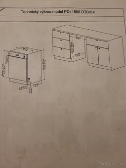 vestavná myčka PHILCO PDI 1568 DTBISX - 5