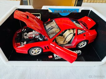 Model Bburago Ferrari 550 Maranello 1/18 Made in Italy - 5